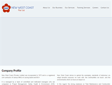 Tablet Screenshot of nwcgroup.com.sg